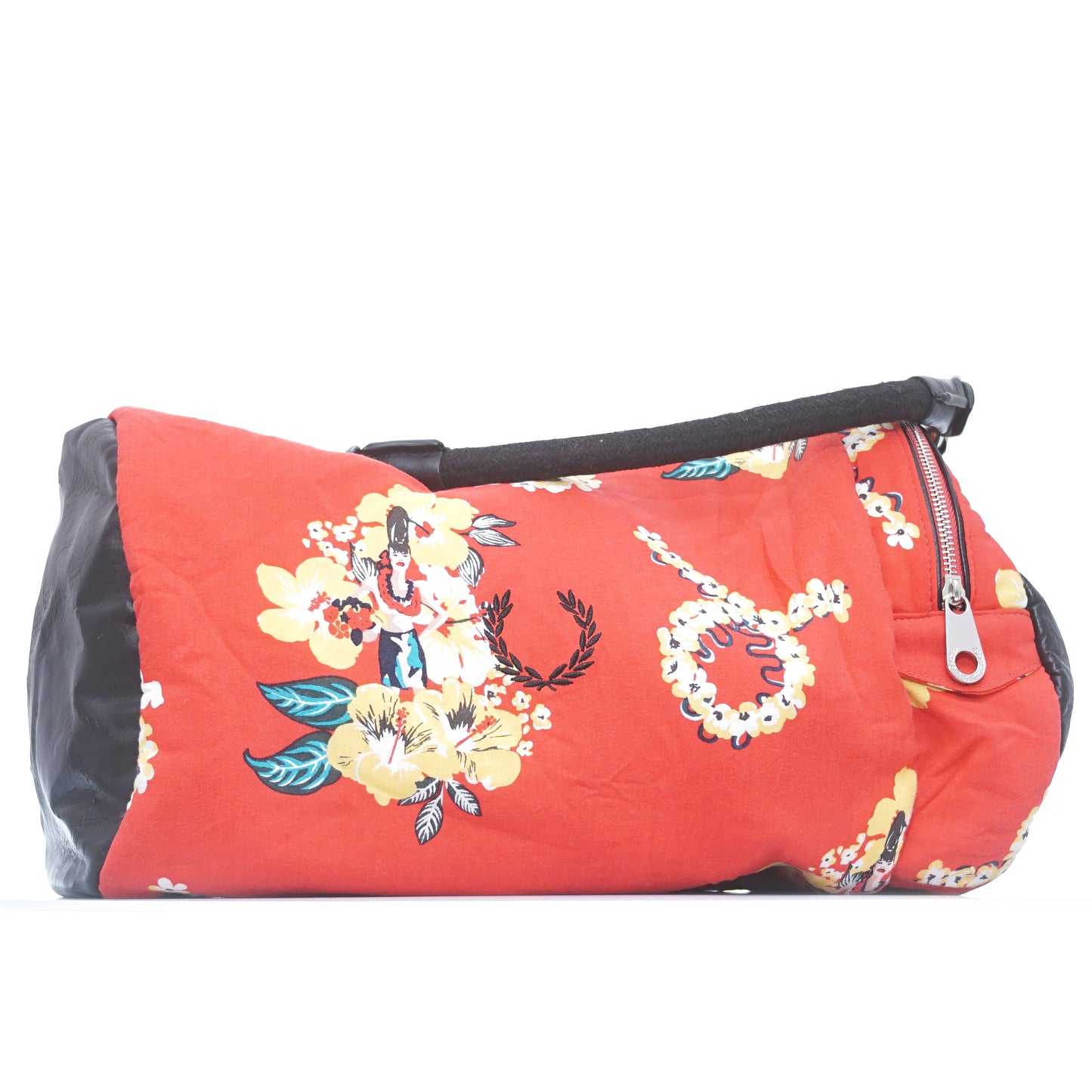 Fred Perry Amy Winehouse Red Hawaiian Travel Bag